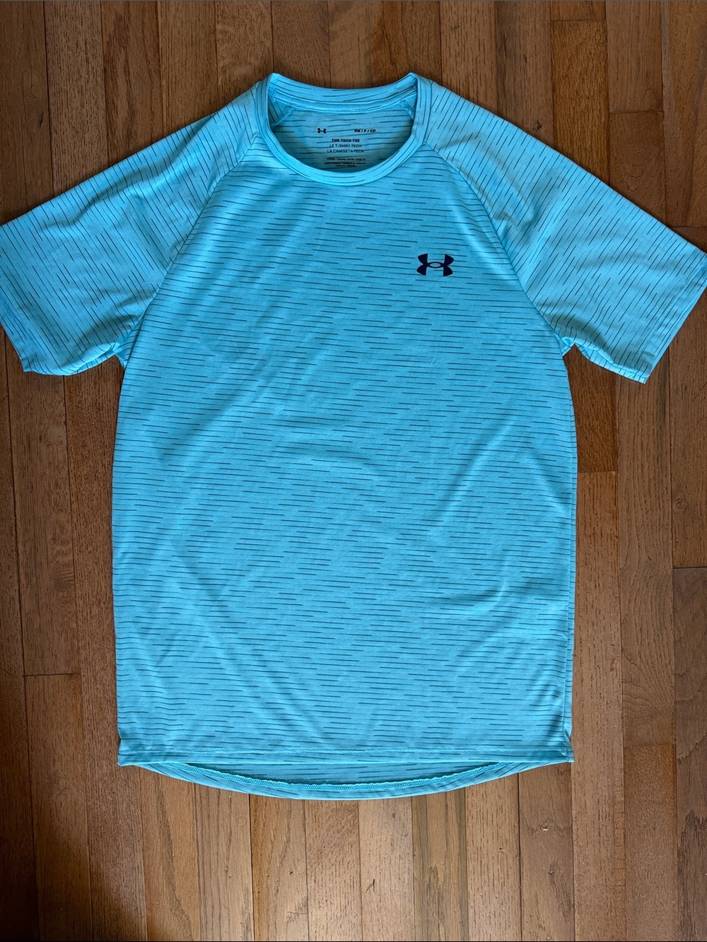 Under Armour Men’s Short Sleeve Tee - Aqua Blue